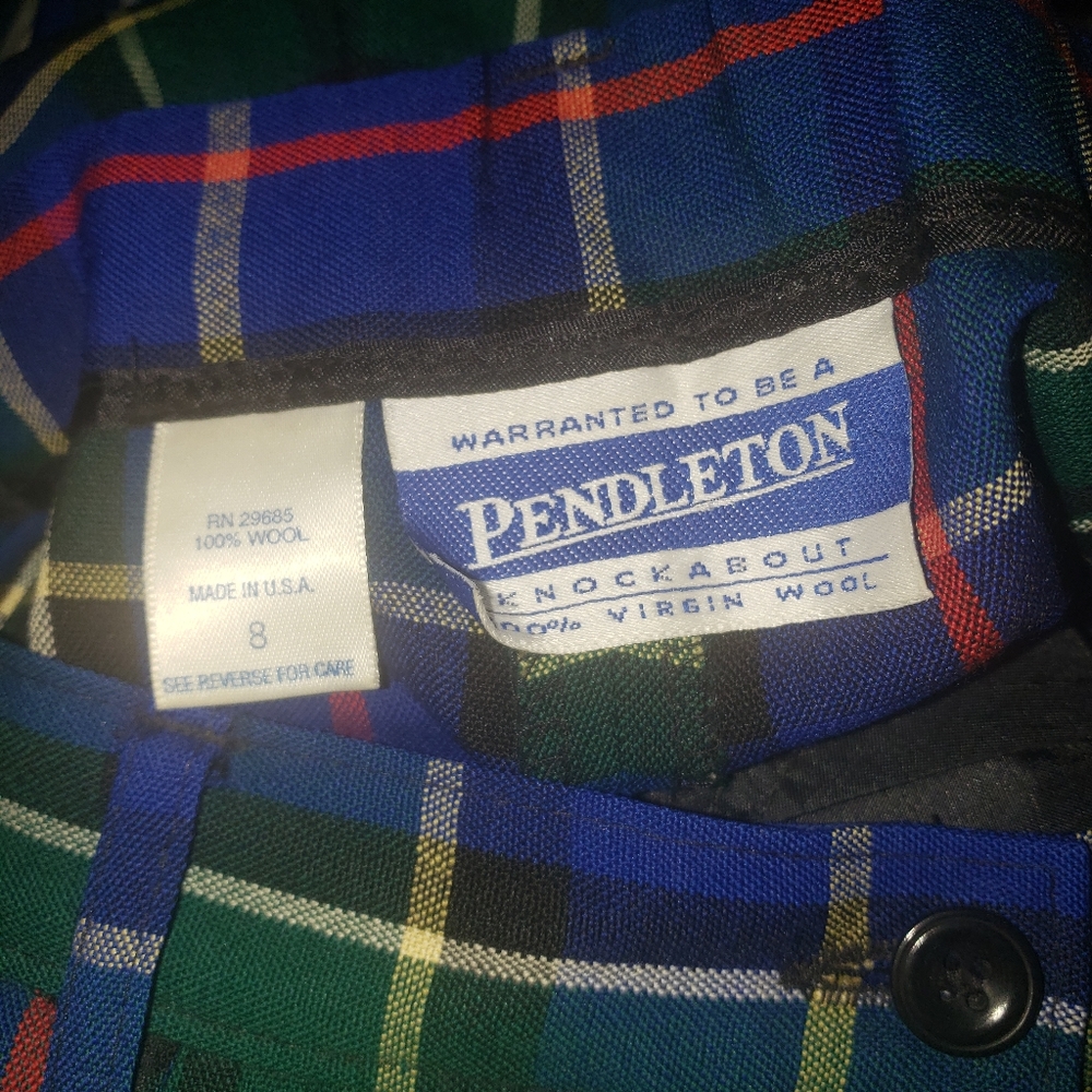 Pendleton Plaid Hi Waisted Knockabout Slacks - image 5
